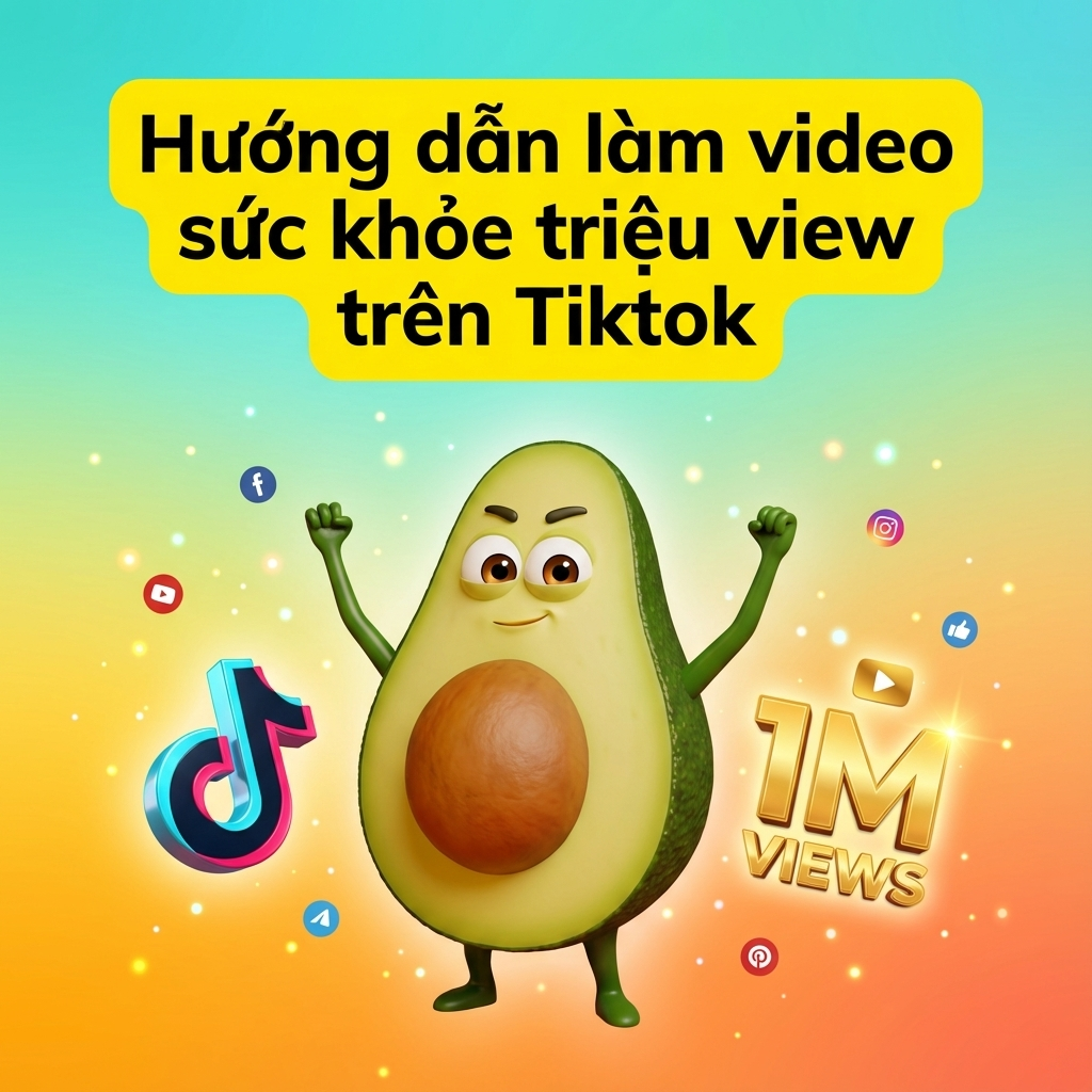 Hướng dẫn làm video sức khỏe triệu view trên Tiktok